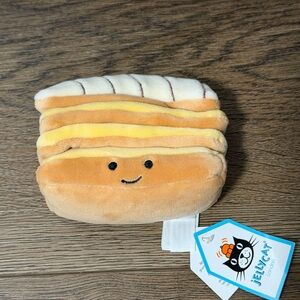 Jellycat Mille Feuille Plush with Smiling Face